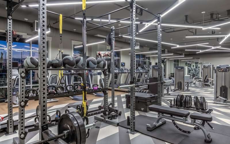 State-of-the-Art Fitness Center at Solstice Apartments in Orlando, FL